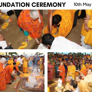 Shri Guru Dham, Foundation ceremony