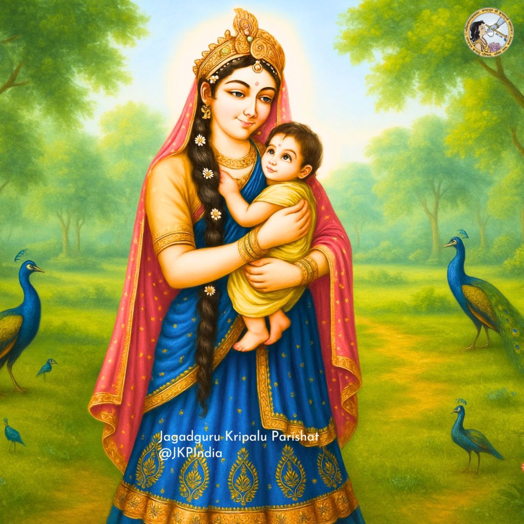 Radha Rani Parents Jagadguru Kripalu Parishat