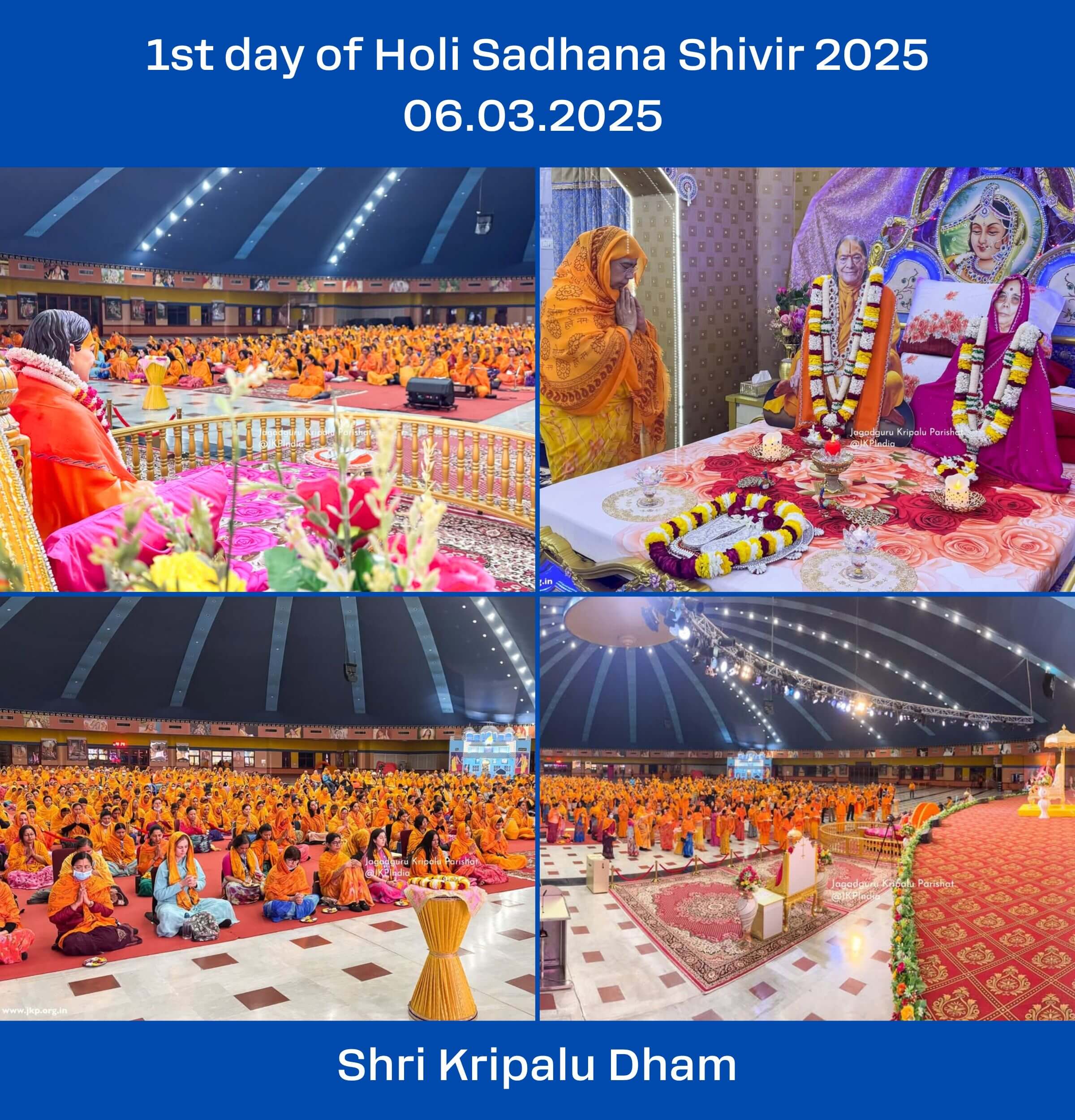 1st day of Holi Sadhana Shivir 2025 06.03.2025